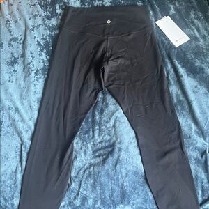 lululemon athletica Black High-Waist Full-Length Leggings